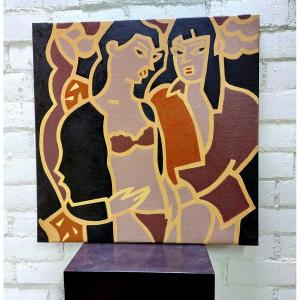 Joan Carles Roca Sans (barcelona 1946), The Two Friends