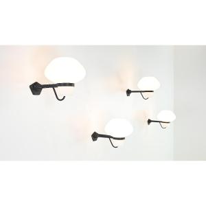 Erik Gunnar Asplund, "ga9" Wall Sconces For Asea, Sweden, C. 1940