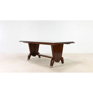 Art Deco Rosewood Dining Table. France, C. 1930