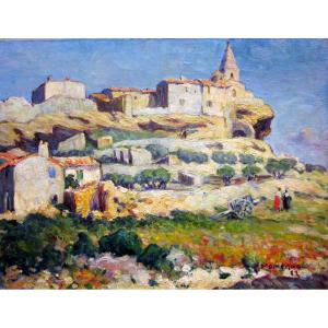 Georges Pomerat (1870-1948) Citadel Of Fos Sur Mer