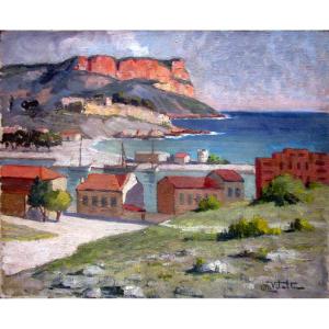 Michel Vilalta (1871-1942) Cap Canaille In Cassis