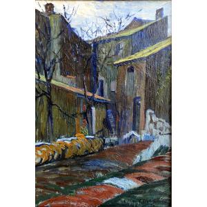 Louis Mathieu Verdilhan (1875-1928) Village Street