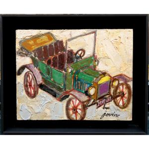 Alphonse Jovine (1930-1989) The Ford T 20 - Tin Lizzie