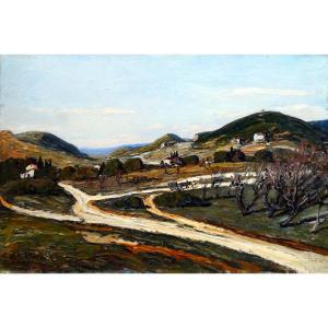 Joseph Hurard (1887-1956) Landscape Of The Alpilles