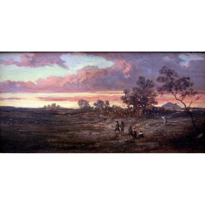 Paul Camoin (1816-1889) Characters And Hunters In Haute Provence