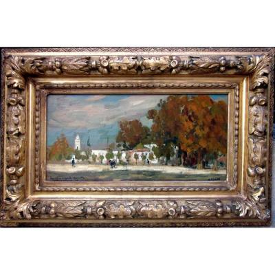 Horace Richebé (1871-1958) The Tunisian Pavilion At The Colonial Exhibition Of Marseille In 1906