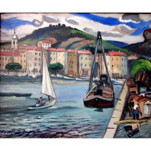 André Verdilhan (1881-1963) The Port Of Cassis