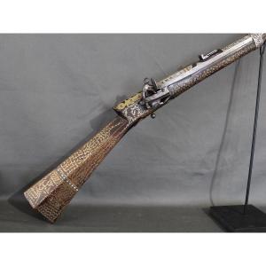 Ottoman Flintlock Rifle Known As Tüfek Shishana - Ottoman Türkiye, 18th-19th Century
