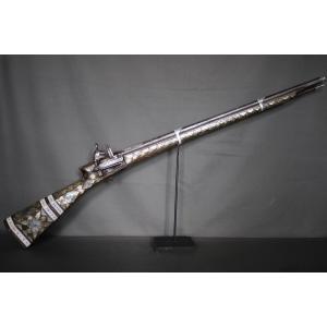 Flintlock Rifle Known As Tüfek Shishana - Ottoman World, Türkiye Or Balkans, 19th Century