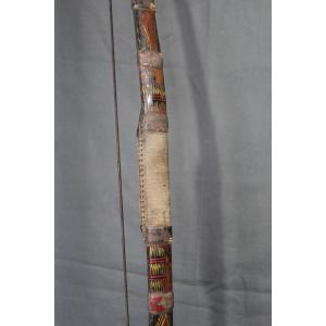 A Rare Himalayan Bow And Arrow Set - Probably Nepal, 19th-early 20th Century