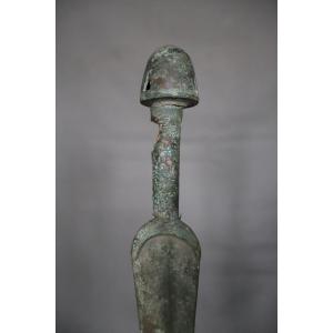 Acinaces Short Sword With Ball Pommel - Archaic Persia, Luristan, Early 1st Millennium Bc