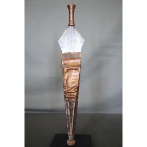 African Dagger - Congo, Central Africa, Yakoma, Ngbandi... Early 20th Or Earlier
