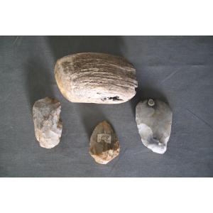 Lot Of Archaeological Artifacts From Prehistory - France, Paleolithic And Neolithic
