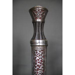 Openwork All-steel Dagger Known As Patag - Bhutan Or Tibet, 19th 1st Half 20th Century
