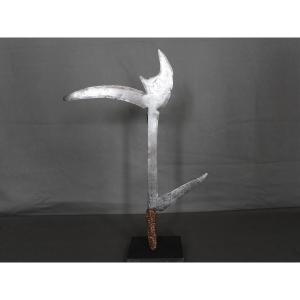 Antique African Kipinga Throwing Knife