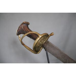 Strong Hunting Sabre - Germanic Or Central Europe, 17th-early 18th Century