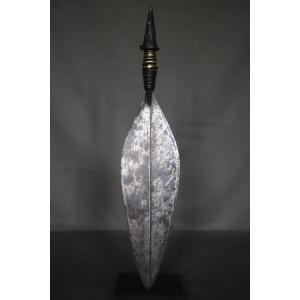 A Willow Leaf-bladed Glaive - Kota/fang, Gabon, Early 20th Century
