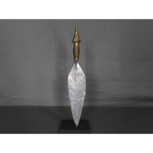 A Willow Leaf-bladed Glaive - Kota/fang, Gabon, Early 20th Century