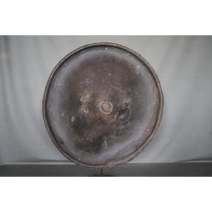 African Shield In Thick Animal Skin - Abyssinia, 19th, Early 20th Century