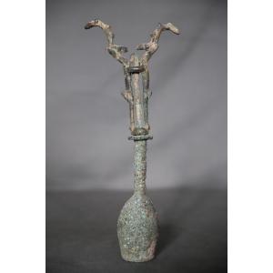 Funerary Idol Representing Two Ibexes - Luristan (louristan), 1100-700 Bc