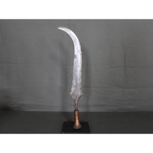 Prestige Knife Called Ngondi - Congo, Central Africa, Yakoma, Ngbandi... Early 20th Century