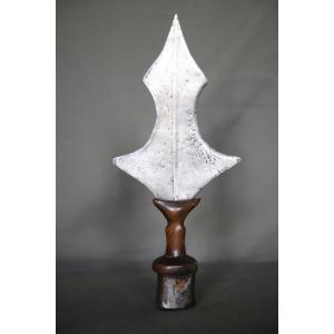 Rare Nkutshu Sword - Drc Congo Early 20th Century