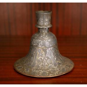 Small Hookah Base In Bidri - India, Possibly Deccan, 18th-19th Century