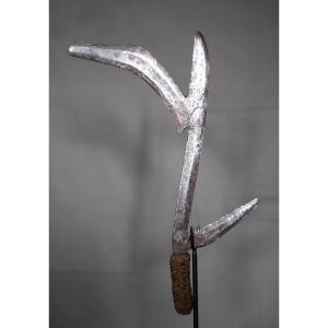 Banda Throwing Knife - Congo Drc, Central African Republic, Collected Circa 1910
