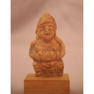 Anthropomorphic Representation In Terracotta - North India 1st-3rd Century