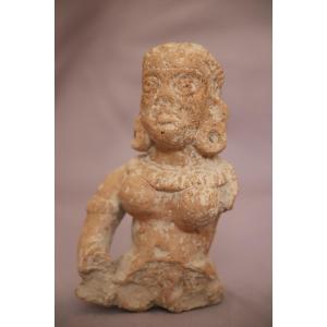 Terracotta Female Statuette - India, Gupta Period, 4th-6th Century