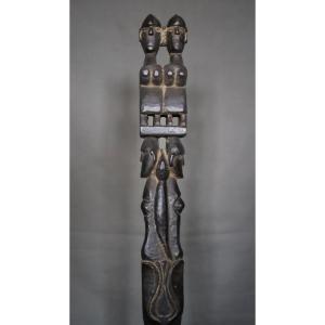 Antique Nepalese Ritual Staff - Nepal, Probably 1st Half 20th Century Or Earlier