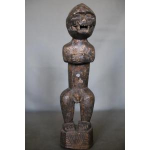 Zoomorphic African Satue Mbotumbo - Africa, Ivory Coast, Baoulé People