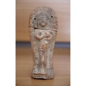 Terracotta Representation Of The Goddess Astarte - Egypt, Late Roman Period