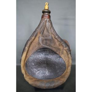 Basque Folk Art - Traditional Xahakoa Gourd - Early 20th Century Or Earlier