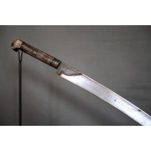 Short Saber Called Yatagan - Ottoman Empire, Probably Algeria, 19th Century