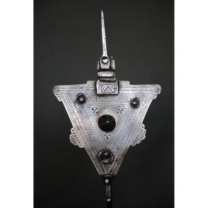 Moroccan Silver Fibula - Morocco, 19th/early 20th Century