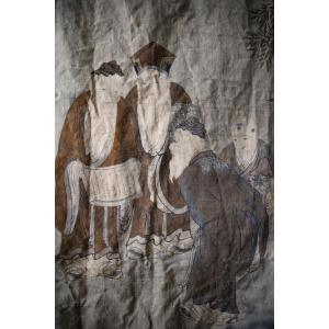 Large Chinese Embroidery - China, 18th-19th Century