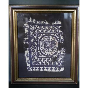 Coptic Textile (tabula) - Egypt, Byzantine Period, 4th-7th Century Ad 