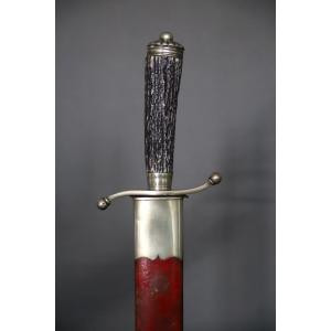 Heavy Hunting Knife (for Hunting With Hounds) - Last Quarter Of The 19th Century