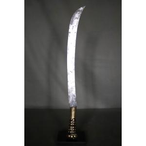 African Short Sword - Teke Culture, Drc, Early 20th Century Or Earlier