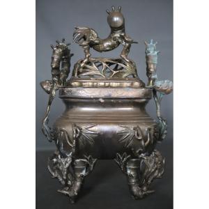 Bronze Incense Burner - Vietnam, 19th Century