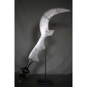 Simple Sickle Sabre - Ngombe, Doko Populations... Democratic Republic Of Congo, First Half Of The 20th Century 