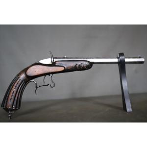  Flobert Brand, More Details: 6mm Caliber Flobert Parlor Pistol - Second Half Of The 19th Century