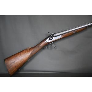Large-caliber, Side-by-side Percussion Shotgun - Circa 1850