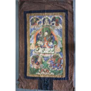 Thangka Presenting Thsering Ma