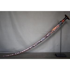Ethiopian Gurade Or Shotel Sword - Abyssinia, Ethiopia, Late 19th/early 20th Century