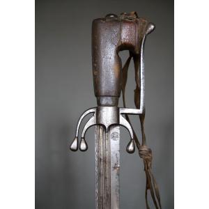 Moroccan Nimcha Sword With Strong European Blade - Morocco, 17th Century
