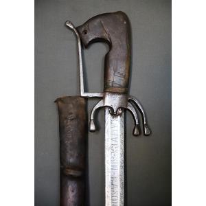 Moroccan Nimcha Sword With Spanish Blade - Morocco, 18th Century