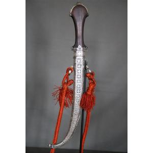 Moroccan Dagger Known As Koumya - Morocco, Mid-20th Century
