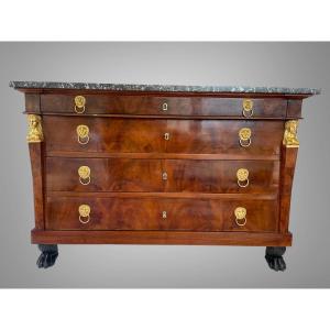 Chest Of Drawers From The First Empire Period.